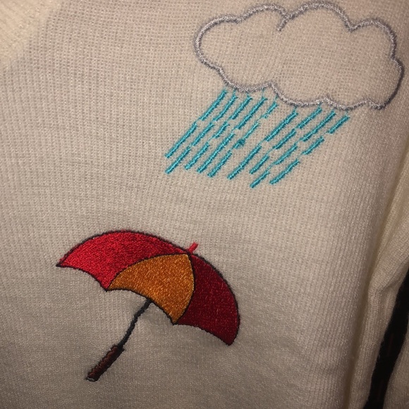 Andreno Argenti women’s golfer embroidered sweater medium - Picture 4 of 10